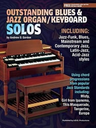 Outstanding Blues and Jazz Organ/Keyboard Solos Organ sheet music cover Thumbnail